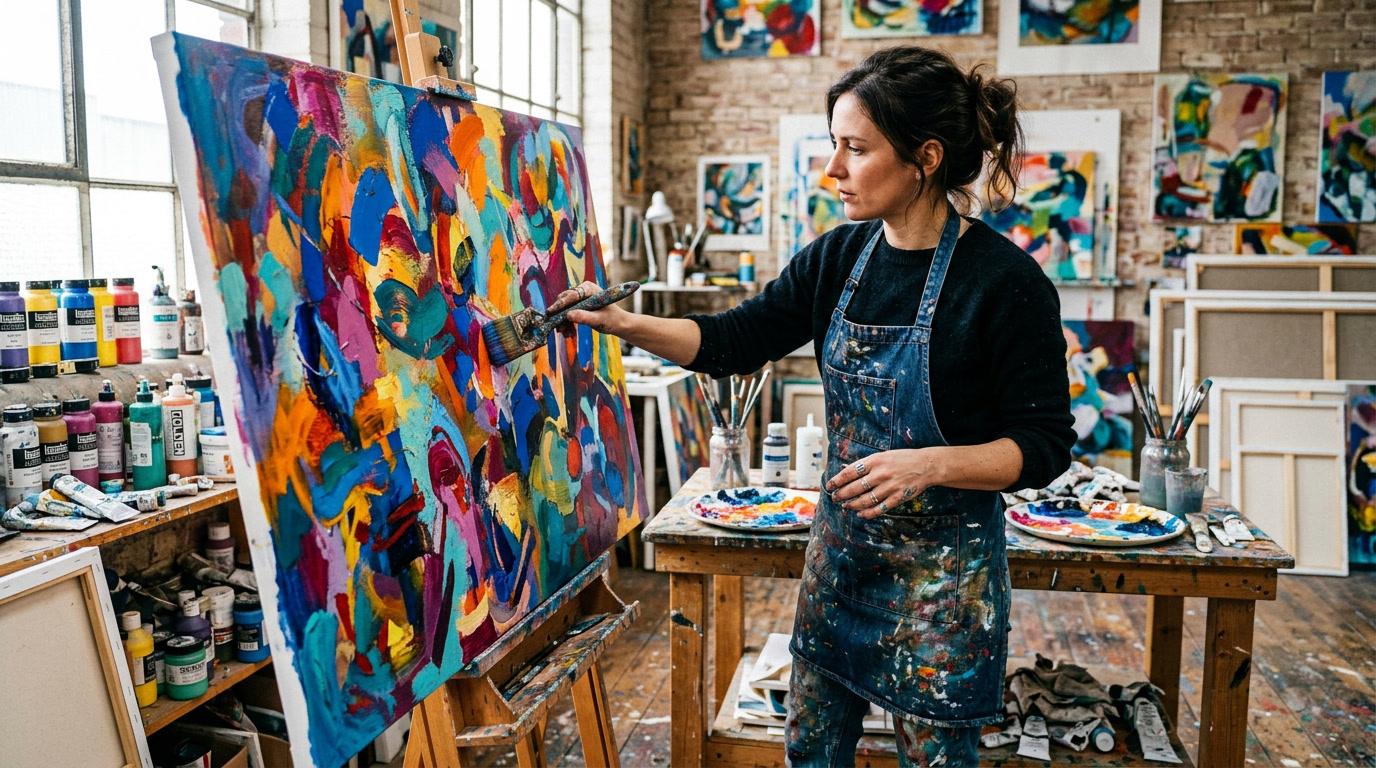 Exploring the Psychology of Colors in Modern Art