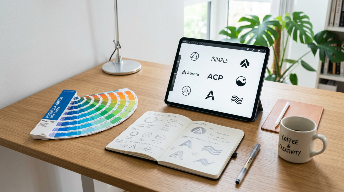 Penerapan Teori Kontras Warna dalam Desain Identitas Brand Modern