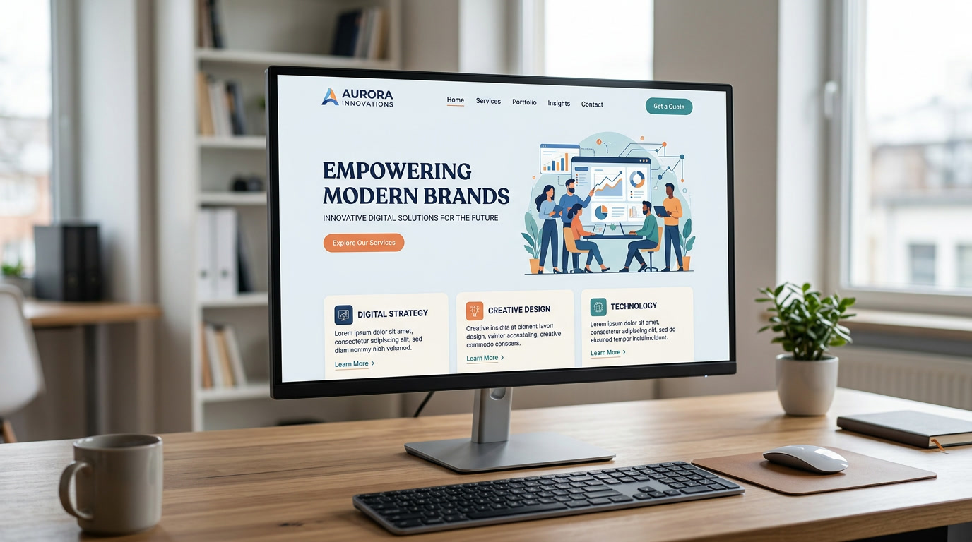 Pengaruh Kombinasi Warna Hangat dan Dingin dalam Desain Web
